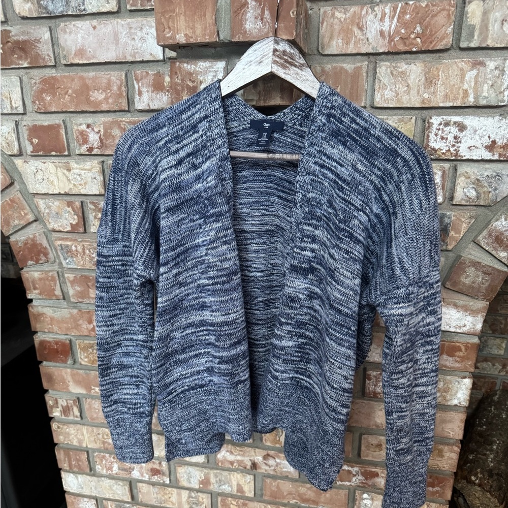 GAP Cardigan - Open Front Cotton Sz Med